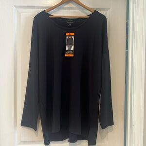 NWT Woman’s Banana Republic light weight top size XXL black
